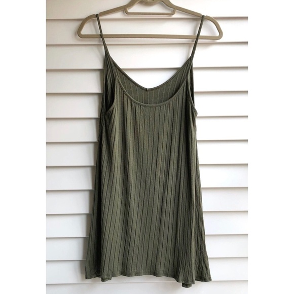 UO Silence + Noise Wide Ribbed Knit Slip Dress - Picture 6 of 12